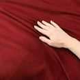 thumbnail image 3 of Superior Tierney Cotton Percale Duvet Cover Set, Twin, Burgundy, 3 of 6