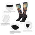 thumbnail image 3 of Naloa Cool Cat With Sunglasses Knee Socks, High Socks Long Stretchy Sock Women Knee High Stocking, Long Socks for Women, 3 of 6