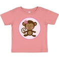thumbnail image 3 of Inktastic Monkey Girl Girls Baby T-Shirt, 3 of 5