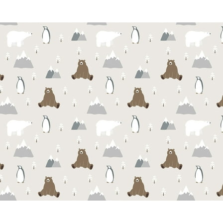 ohpopsi Winter With Animal Friends Wall Mural