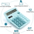 thumbnail image 2 of HAOAN -Office-Desktop-Calculator-12-Digit-Solar-Calculators-Dual-Power, 2 of 6