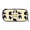 thumbnail image 3 of Goofa Panda Doing Yoga Pattern Big Capacity Pencil Pen Case Office College Large Storage High Capacity Bag Pouch Holder Box Organizer, 3 of 9
