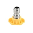 thumbnail image 3 of Uxcell 1/4 Inch Stainless Steel 15 Degree 2mm Orifice Diameter Nozzle 2 Pack, 3 of 5