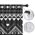 thumbnail image 4 of Blackout Kids Curtains,Boho Bohemia Geometric Line Art Childrens Insulated Curtains Set Of 2,Bedroom Essentials,Toddler Room Decor 42"x84"(106x213cm), 4 of 4
