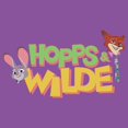 thumbnail image 2 of Girls Zootopia 2 Judy Hopps and Nick Wilde Team T Shirt, 2 of 4