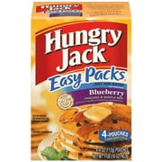 Hungry Jack: Easy Packs Blueberry 4 Ct Pancake & Waffle Mix, 16 oz