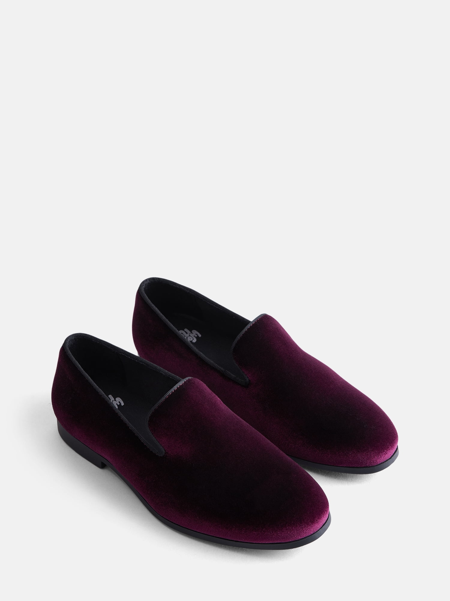 Wonder Nation Boys Velvet Loafers
