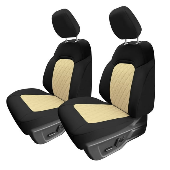 For 2021-2024 Ford Bronco Full Size SUV FH Group Neoprene Custom Fit Car Seat Covers  - Front Set