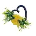 thumbnail image 2 of Flores artificiales, flores falsas, flores de imitación, juego de regalo para mujer, corona de flores para el día de San Valentín, decoración colgante para puerta, tejido de flores de simulación, vid, 2 of 6