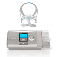 thumbnail image 1 of BiPAP Auto con Humidificador AirCurve 10 VAuto Resmed - Paquete Completo con Mascarilla Resmed N20 Compacto, Portátil, Apnea Obstructiva del Sueño, 1 of 7
