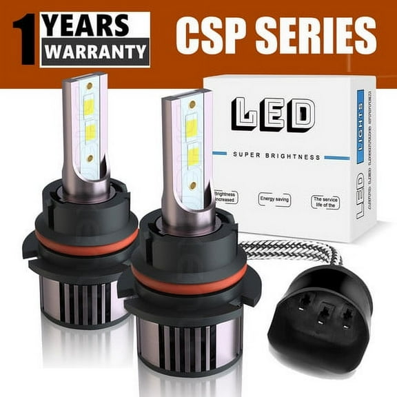 For 1997-2002 Ford Expedition 9007 LED Headlight Hi/Lo Bulbs 6000k