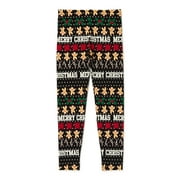 Way To Celebrate Christmas Printed Legging