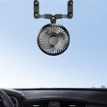 thumbnail image 6 of jiaping Car Fan Air Circulation Fan 3 Speeds Low Noise Auto Cooling Fan Electric Car Fan, 6 of 9