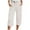 Beige, variant on vigerkar Capris Pants for Women Casual Summer Ties Cropped Pants Lightweight Comfortable Black, M