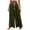 Army Green2, variant on SHTXOZHI Womens Wide Leg Palazzo Pants High Waisted Print Trousers Drawstring Beach Vacation Pants
