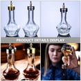 thumbnail image 2 of ifundom Set of 2 Leak-Proof Glass Bottles for Cocktails and Home Bar Use, Mixology Bottles for Drinks, 2 of 6