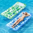 thumbnail image 4 of 2 Pack Inflatable Pool Floats Lounger for Adults, ANSFIL Pool Floats Raft, Pool Float Chair with Headrest for Pool, Beach, Lake, 4 of 9