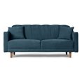 thumbnail image 2 of Sofá Cama de velvet Olivo Makora Modelo Annika con Memory Foam, 2 of 8