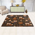 thumbnail image 3 of Non-Slip Area Rug 31"x20" Indoor Washable Floor Mats Carpet Printed for Living Room, Bedroom, Home Decor Cute Foxes in Cute Costumes, 3 of 7