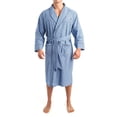 thumbnail image 2 of Robe Nautica para hombre, manga larga, algodón ligero, azul francés, 2 of 3