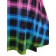 thumbnail image 4 of Vestido Campana Talla Extra a Cuadros Anillo Colorido Rosegal  Vestidos casuales de talla grande, 4 of 5
