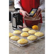 Microplane 4-in-1 Stainless Steel Ultra-Sharp Box Grater - Multi-Purpose Kitchen Tool