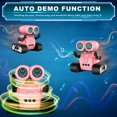 thumbnail image 3 of Robot de juguete Hamourd para niñas con walkie-talkie y sensor de gestos, 3 of 7