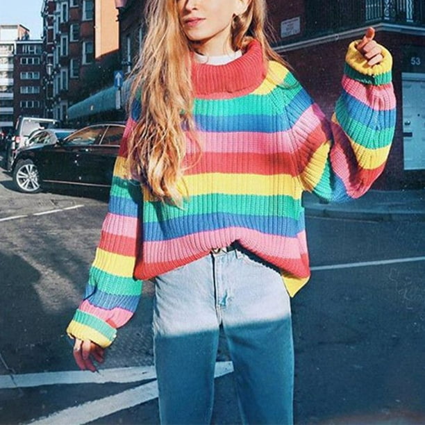 Walmart rainbow sweater sale
