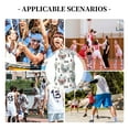 thumbnail image 6 of Pofeuu Cute French Bulldog Print Basketball Jersey, Shirts for Men Youth Basketball Jersey Crew Neck-XX-Large, 6 of 6