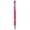 Pink, variant on 2-In-1 Stylus Retractable Ballpoint Pen, 1 Pc 1mm Medium Point Click Pen, Smooth Ink Rollerball Pen, Comfortable Writing Pen for Exam Prep, Journaling, Note-Taking and Daily General Use, Red