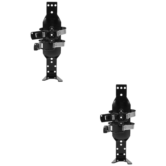FRCOLOR 2pcs Fire Extinguisher Mount Fire Extinguisher Hanger Bracket Fire Extinguisher Stand
