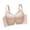 Beige, variant on Deep V Lace Bra for Women Seamless Full Coverage Supportive Petal Bras Comfort No Underwire Daily T-Shirt Bras Green 38