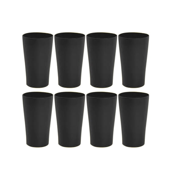 Plastic Cups Straw Cup Light Pattern Cup Water Cup Set Of Eight Indestructible Drinking Cups Reusable Kitchen Cup Family Party Outdoor Water Cup