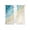 Turquoise, variant on Teal Blue Beach Coastal Sheer Curtains 63 Inch Length 2 Panels Set, Summer Ocean Nautical Seaside Voile Window Treatment Rod Pocket Curtains Sheers Drapes for Bedroom/Living Room/Kitchen 52x"63"x2