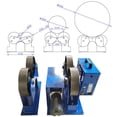 thumbnail image 4 of INTBUYING Welding Turning Rolls Linkage Roller Rack with Iron Wheel Dia200mm, 4 of 7