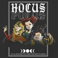 thumbnail image 2 of Women's Hocus Pocus Round Moon Graphic Tee Black Medium, 2 of 4