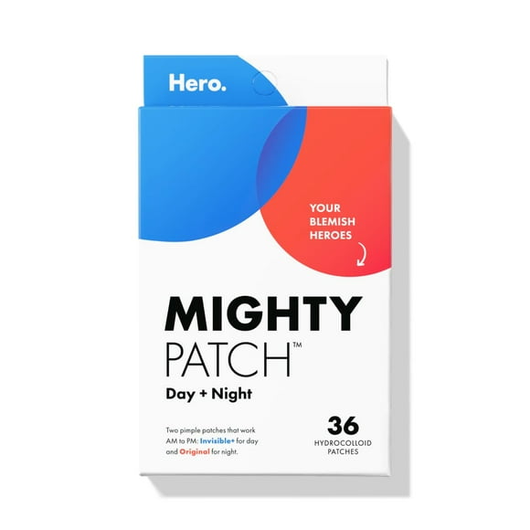 Paquete Patch Duo Mighty Patch para día y noche, 36 unidades