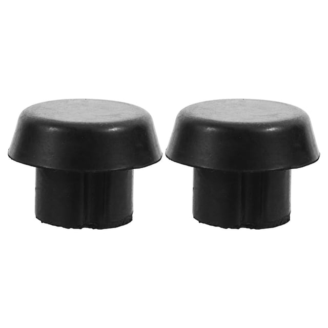 KAKOWELY 2 Pcs Bouchon de Queue de Snooker Pièce de Réparation de Queue Extension de Queue Bouchon de Poignée de Queue de Piscine, 0.98"X0.98"X0.71 Pouces