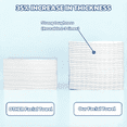 thumbnail image 5 of GIXUSIL 50 Disposable Face Towel XL, Face Towels, Soft Cotton Dry Wipes Facial Cloths Towelettes for Washing and Drying, Facial Tissue for Cleansing, Skincare and Makeup Remover,White, 5 of 6