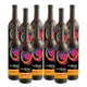 thumbnail image 1 of Pack De 12 Vino Tinto Cuatro Soles Afrutado 750Ml, 1 of 3