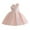 Pink, variant on Kiijoy Girls One Shoulder Flower Satin Pageant Dress Party Princess Piano Gown, Sizes 6-7