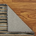 thumbnail image 4 of Ox Bay Topanga Gray 5 Feet x 7 Feet 9 Inches Striped Braided Rectangle Area Rug, 4 of 8