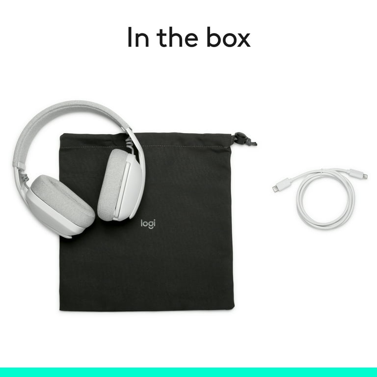Logitech Vibe 100 Over-Ear Wireless Headphones with Noise