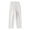 White, variant on Women's Summer Cropped Loose Slit Slacks, Polyester, Elastic Waist, Suitable for Casual & Various Occasions