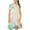 #09 Multicolor, variant on Girls Dress Summer Skater T-Shirt Dress Tie Dye Casual Short Sleeve Flowy Dress for Kids 4-14 Years
