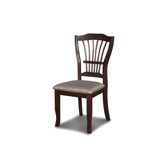 New Classic Furniture Bixby Solid Wood Dining Chairs in Espresso (Set of 2)