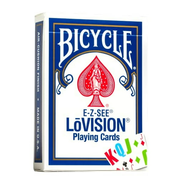 Baraja de Cartas Bicycle E-Z See/Lo- Vision