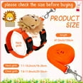 thumbnail image 2 of Wang jianhao Small Pet Harness and Leash, 4-Pack Adjustable Vest Set for Rabbits, Bunnies and Ferrets, 2 of 8