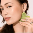 thumbnail image 5 of EcoTools Facial Skincare Jade Roller and Gua Sha Stone Duo Pack Mini Facial Kit, 100% Jade, 2pk, 5 of 10