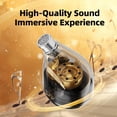 thumbnail image 4 of Auriculares HiFiGo KEFINE Quatio 2DD+2BA con monitor intraural negro, 4 of 9